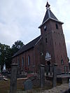 Hervormde kerk en toren in Westerlee - 4 -  Hervormde kerk en toren 