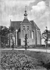 Exterieur naar het zuid-oosten, naar het zuiden en naar het westen - Harkstede - 20101532 - RCE -  Hervormde Kerk: exterieur naar het zuid-oosten, naar het zuiden en naar het westen 