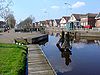 Olthofsverlaat Stadskanaal -  Olthofsverlaat of Tweede Verlaat, rijksmonument Stadskanaal
