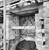 Detail van bovenzijde venster van venster schip oostzijde. - Thesinge - 20208007 - RCE -  Nederlands Hervormde Kerk: detail van bovenzijde venster van venster schip oostzijde. 