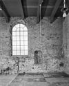 Interieur, muur na ontpleistering - Adorp - 20280301 - RCE -  Nederlands Hervormde Kerk: Interieur, muur na ontpleistering 