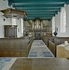 Interieur, overzicht naar het westen - Adorp - 20275312 - RCE -  Nederlands Hervormde Kerk: Interieur, overzicht naar het westen 