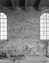 Interieur, muur na ontpleistering - Adorp - 20280300 - RCE -  Nederlands Hervormde Kerk: Interieur, muur na ontpleistering 