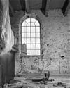 Interieur, muur na ontpleistering - Adorp - 20280298 - RCE -  Nederlands Hervormde Kerk: Interieur, muur na ontpleistering 
