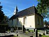 Hervormde kerk Adorp -  Hervormde kerk in Adorp. Gebouwd begin 13e eeuw. Verbouwd in 1667, toen het huidige meubilair werd geplaatst. Gepleisterd in de 19e eeuw. Had vroeger een vrijstaande toren, die in 1794 werd afgebroken. De luidklok in de dakruiter (1618) komt uit Harssens. Orgel uit 1898 (M. Eertman) met pijpwerk grotendeels uit late 17e eeuw. Uurwerk uit 1636 in de kerk.