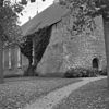 Noordwest gevels met doorgang van 2 meter in tufsteen - Baflo - 20027381 - RCE -  Nederlands Hervormde Kerk: Noordwest gevels met doorgang van 2 meter in tufsteen 