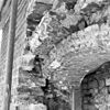 Exterieur dichtgemetselde secundaire toegang in zuid-gevel schip - Baflo - 20027445 - RCE -  N.H.Kerk: exterieur dichtgemetselde secundaire toegang in zuid-gevel schip 