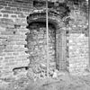 Exterieur dichtgemetselde toegang zuid-gevel schip - Baflo - 20027443 - RCE -  N.H.Kerk: exterieur dichtgemetselde toegang zuid-gevel schip 