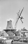Het aanbrengen van een nieuwe binnenroede bij korenmolen 