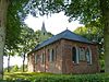 Kerk van Tinallinge -  Kerkje van Tinallinge uit 1250 bovenop de dorpswierde.