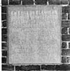 Sluitsteen met jaartal inscriptie '1858' - Reuver - 20338816 - RCE -  Bergerhof: Sluitsteen met jaartal inscriptie '1858' 