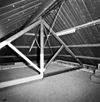 Interieur, hoofdgebouw, zolder, kapconstructie - 20000227 - RCE -  Interieur, hoofdgebouw, zolder, kapconstructie 