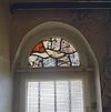 Interieur, kapel, glas in loodraam - 20000224 - RCE -  Kapel: Interieur, kapel, glas in loodraam 