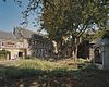 Overzicht achtergevel en tuin, rechts prieel - Maastricht - 20333149 - RCE -  Herenhuis: Overzicht achtergevel en tuin, rechts prieel 