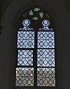 Interrieur kapel, spitsboogvenster met glas-in-lood - Maastricht - 20335376 - RCE -  Drukkerijmuseum: Interrieur kapel, spitsboogvenster met glas-in-lood 