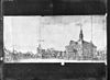 Tekening van het raadhuis, J.de Beijer, uitvergroting negatief 50A - Maastricht - 20147517 - RCE -  Stadhuis: tekening van het raadhuis, J.de Beijer, uitvergroting negatief 50A 