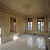 Interieur begane grond, kamer met wandschilderingen, plafond met stucwerk - Maastricht - 20333140 - RCE -  Herenhuis/ Stucwerk: Interieur begane grond, kamer met wandschilderingen, plafond met stucwerk 