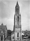 Overzicht westgevel, toren - Maastricht - 20146875 - RCE -  Sint Janskerk: Overzicht westgevel, toren (opmerking: In: Buiten ; 13(1919), nr. 2, p. 20) 
