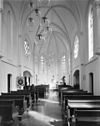 Interieur kapel naar het oosten - Maastricht - 20147377 - RCE -  Klooster Van De Zusters Reperatricen: interieur kapel naar het oosten 
