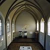 Interieur kapel, overzicht vanaf tribune - Maastricht - 20335418 - RCE -  Drukkerijmuseum: Interieur kapel, overzicht vanaf tribune 