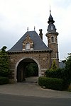 Borgharen-Borgharen (5) -  Het poortgebouw van kasteel Borgharen. 