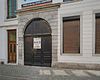 Voorgevel, koetspoort met ronde boog - Maastricht - 20333132 - RCE -  Herenhuis/ Koetspoort: Voorgevel, koetspoort met ronde boog 