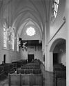 Interieur kapel naar het westen - Maastricht - 20147378 - RCE -  Klooster Van De Zusters Reperatricen: interieur kapel naar het westen 
