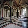 Interieur kapel, overzicht hal - Maastricht - 20353922 - RCE -  Trichter College: Interieur kapel, overzicht hal 