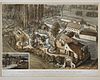 Interieur, historische prent van de villa in de woonkamer - Maastricht - 20334290 - RCE -  Villa Canne: Interieur, historische prent van de villa in de woonkamer 