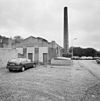 Overzicht fabrieksschoorsteen met nabij gelegen stookplaats - Maastricht - 20340673 - RCE -  Voormalig Sigarenfabriek: Overzicht fabrieksschoorsteen met nabij gelegen stookplaats 