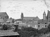 Kerk vanaf de Poort Waarachtig - Maastricht - 20146452 - RCE -  Onze Lieve Vrouwekerk: kerk vanaf de Poort Waarachtig 