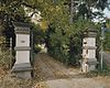 Toegangshek naar het park - Maastricht - 20334298 - RCE -  Villa Canne: Toegangshek naar het park 