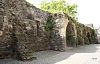 Maastricht - rijksmonument 28005 - Kleine Grachtje 20110505 -  National monument no. 28005 - Kleine Grachtje, Maastricht, The Netherlands. Remains of 13th century city walls  Rijksmonument 28005 - Kleine Grachtje, Maastricht. Resten van 13e-eeuwse stadsmuur.