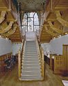 Interieur, overzicht trap naar verdieping - Molenhoek - 20002576 - RCE -  Jachtslot Mookerheide: Interieur, overzicht trap naar verdieping 