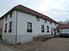 Hoeve met baksteen en vakwerk