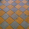 Interieur woonhuis, tegelvloer van de gang - Bingelrade - 20331127 - RCE -  Hoeve/ Tegelvloer: Interieur woonhuis, tegelvloer van de gang 