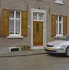 Voorgevel woonhuis, voordeur en kozijnen - Bingelrade - 20331116 - RCE -  Hoeve/ Kozijn: Voorgevel woonhuis, voordeur en kozijnen 