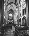 Interieur naar het westen - Roermond - 20189138 - RCE -  Munster Kerk Of Onze Lieve Vrouwe Kerk: interieur naar het westen 