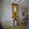 Interieur, vertrek met smalle schouw met beschilderde boezem - Stramproy - 20350947 - RCE -  Boerderijen/ Brouwerij: Interieur, vertrek met smalle schouw met beschilderde boezem (opmerking: geen idee welk vertrek dit is...) 
