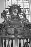 Detail rouwbord - Weert - 20251816 - RCE -  Sint Martinus: detail rouwbord 