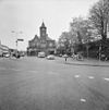 Exterieur overzicht station met omgeving (o.a. taxistandplaatsen) - Weert - 20326090 - RCE -  N.S. Station: Exterieur overzicht station met omgeving (o.a. taxistandplaatsen) 
