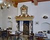 Interieur begane grond, eetzaal met gerestaureerde schouw - Bergen op Zoom - 20324573 - RCE -  Hotel De Gouden Leeuw: Interieur begane grond, eetzaal met gerestaureerde schouw 