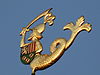RM 9244 Markiezenhof windvaan.JPG -  Windvaan MArkiezenhof Bergen op Zoom 