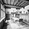 Interieur overzicht burgermeesterskamer voor de restauratie - Bergen op Zoom - 20324490 - RCE -  Stadhuis: Interieur overzicht burgermeesterskamer voor de restauratie 