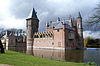 Heeswijk huis -  Kasteel Heeswijk te Heeswijk-Dinther, kasteel, galerij, ijzertoren, voorburcht met woning 
