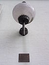 Best Rijksmonument 512318 BATA schoenfabriek lamp en plaquette personeel.JPG -  Best Rijksmonument 512318 BATA schoenfabriek lamp en plaquette personeel 