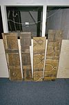 Interieur, beschilderde planken, afkomstig van oud plafond - Boxmeer - 20001088 - RCE -  Voormalig Kasteel: Interieur, beschilderde planken, afkomstig van oud plafond 