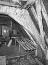 Interieur, Ridderzaal, zolder, kapconstructie met telmerk - Boxmeer - 20001080 - RCE -  Voormalig Kasteel: Interieur, Ridderzaal, zolder, kapconstructie met telmerk 