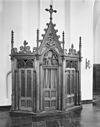 INTERIEUR, KOOR, NOORDZIJDE, BIECHTSTOEL - Boxtel - 20289836 - RCE -  Sint Petruskerk: INTERIEUR, KOOR, NOORDZIJDE, BIECHTSTOEL 