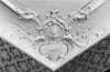 interieur, detail stucplafond.